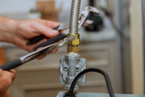 Flexible Gas Line Installation in Mesa